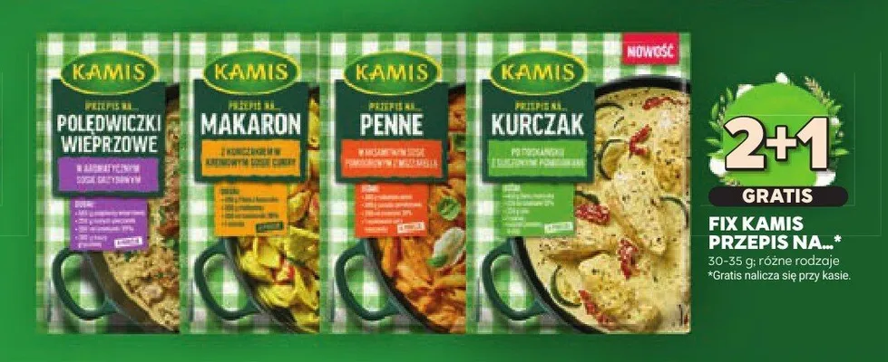 Fix przepis na połędwiczki, makaron, penne, kurczak promocja w Stokrotka