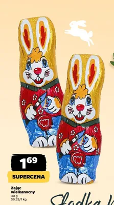 Zając wielkanocny promocja w Netto