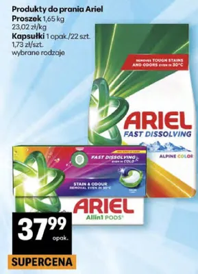 Proszek do prania promocja w Delikatesy Centrum