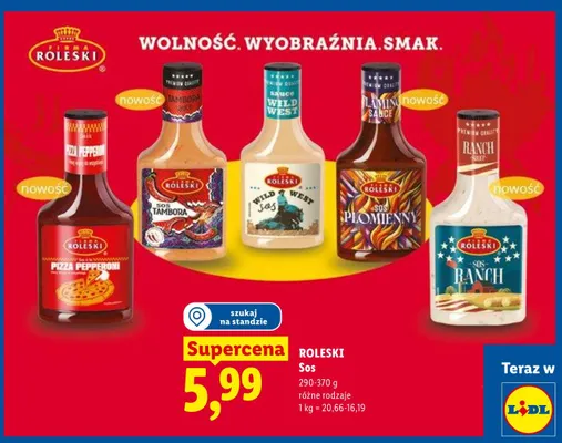Sos Ranch Roleski promocja w Lidl