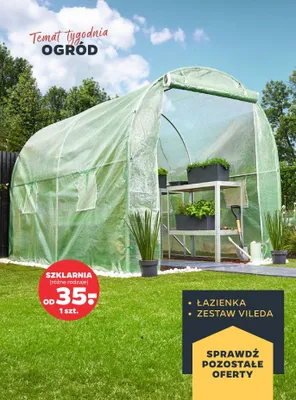 Szklarnia - cena od: promocja w Netto