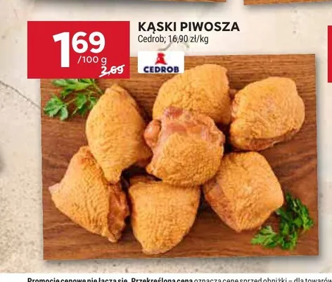 Kąski piwosza Cedrob promocja w Stokrotka