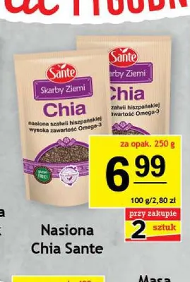 Nasiona chia Sante promocja w Gram Market