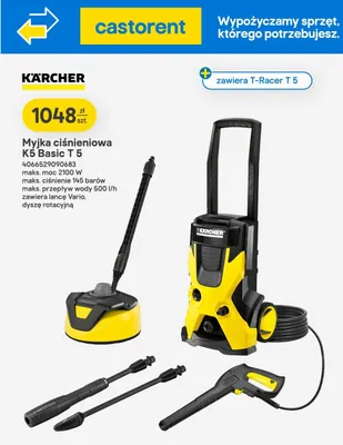 Myjka ciśnieniowa promocja w Castorama