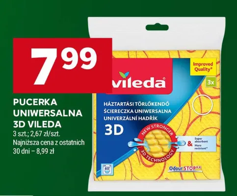 Pucerka uniwersalna 3D promocja w Stokrotka