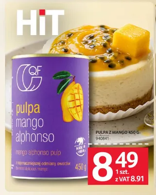 Pulpa z mango QF promocja w Selgros