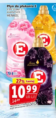 Płyn do płukania E Henkel promocja w Prim Market