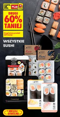 Sushi Marinero Fish&Go promocja w Biedronka