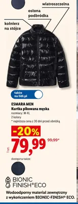Kurtka pikowana męska promocja w Lidl