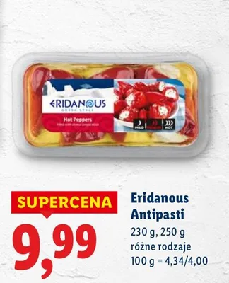 Antipasti Eridanous promocja w Lidl