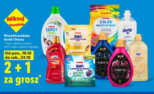 Produkty Formil i Doussy promocja w Lidl