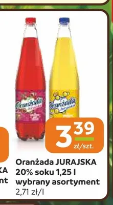 Oranżada Jurajska promocja w Społem Częstochowa