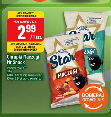 Chrupki Star Maczugi promocja w POLOmarket