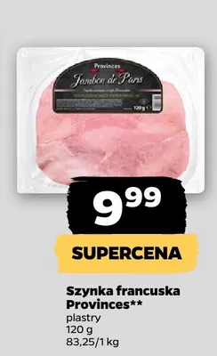 Szynka francuska Provinces promocja w Netto
