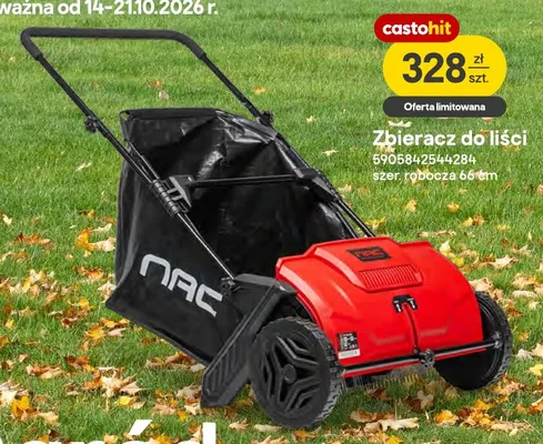 Zbieracz do liści Nac promocja w Castorama