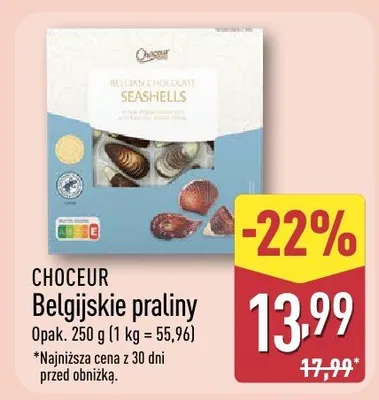 Belgijskie praliny promocja w Aldi