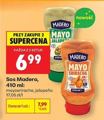Sos Mayo jalapeno promocja w Biedronka