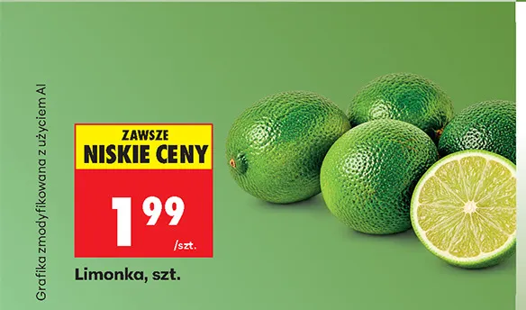 Limonka promocja w Biedronka
