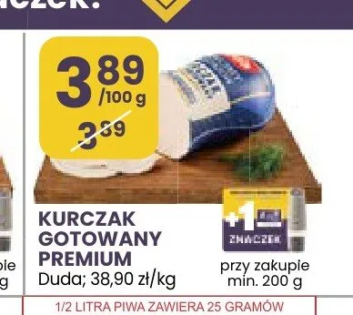 Kurczak gotowany Premium Duda promocja w Stokrotka