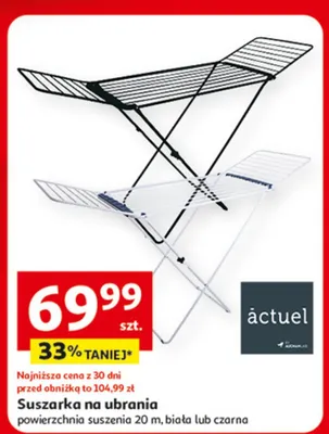 Suszarka na ubrania promocja w Auchan