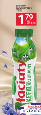 Kefir pitny naturalny Łaciaty promocja w Selgros