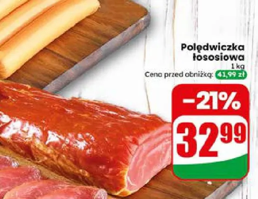 Polędwiczka łososiowa Agro Rydzyna promocja w Dino