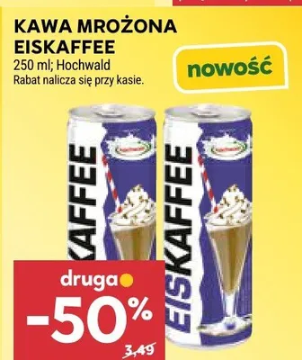 Kawa mrożona Eiskaffee Hochwald promocja w Stokrotka