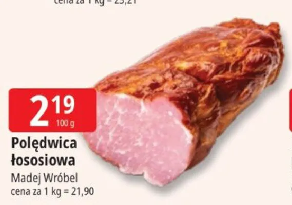 Polędwica łososiowa Madej Wróbel promocja w Leclerc