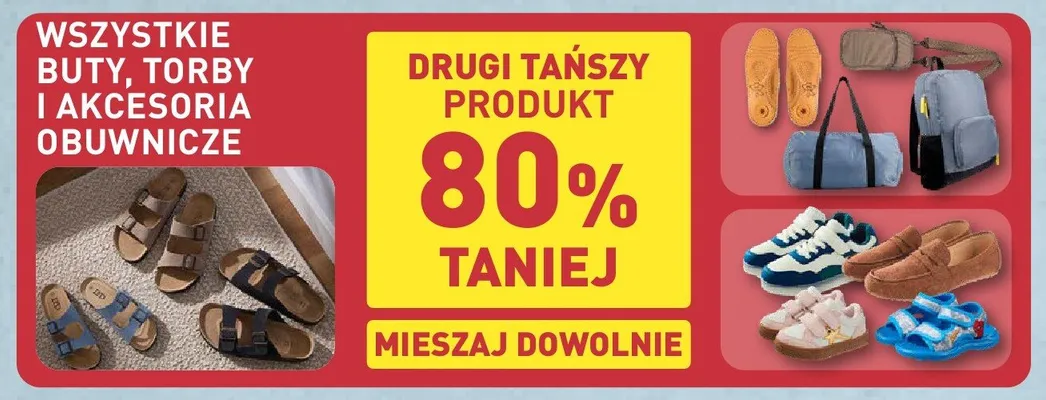 Buty, torby i akcesoria obuwnicze promocja w Aldi