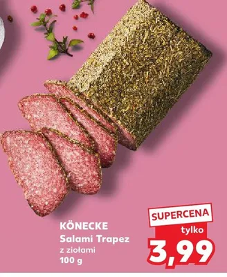 Salami Tropez z ziołami promocja w Kaufland