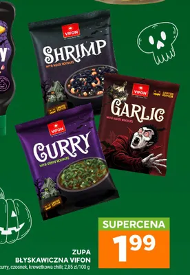 Zupa błyskawiczna krewetkowa chilli Vifon promocja w Stokrotka