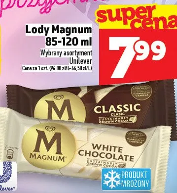 Lody Magnum promocja w TOPAZ