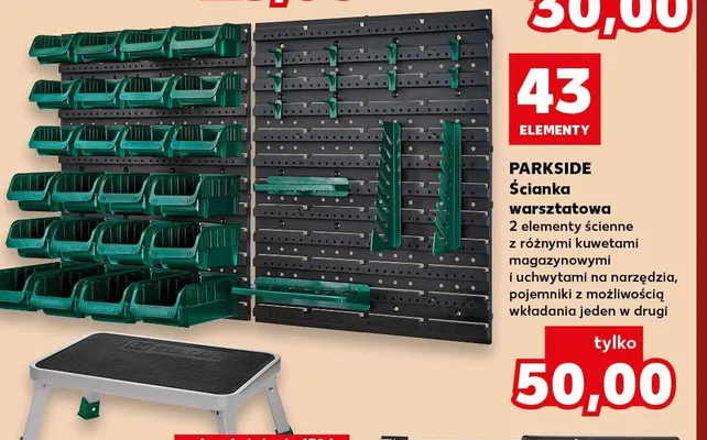 Ścianka warsztatowa Parkside promocja w Kaufland