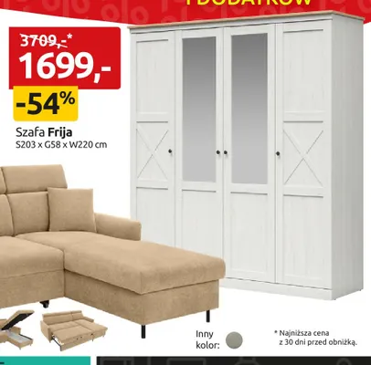 Szafa Frija promocja w Black Red White