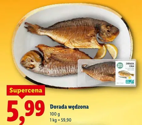 Dorada wędzona promocja w Lidl