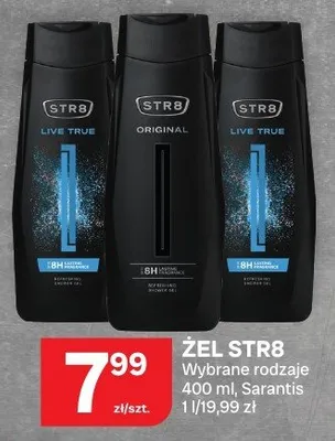 Żel pod prysznic STR8 Live True promocja w Chorten