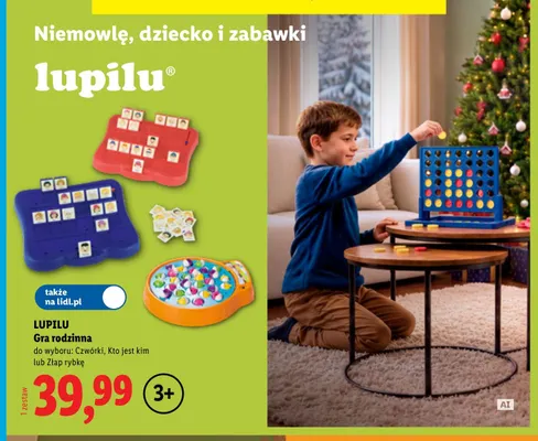 Gra rodzinna Kto jest kim Lupilu promocja w Lidl