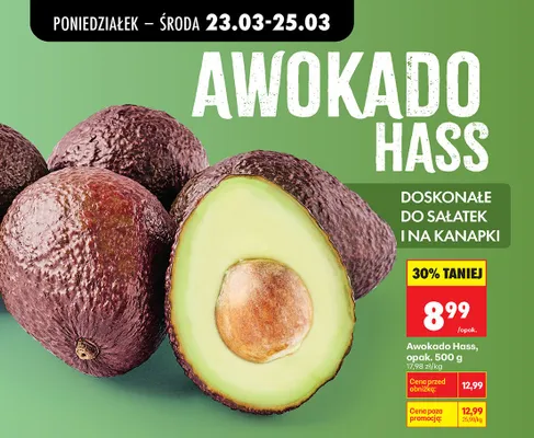 Awokado Hass promocja w Biedronka