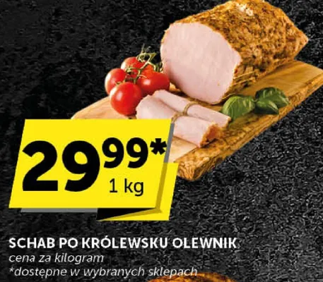 Schab po królewsku Olewnik promocja w Groszek