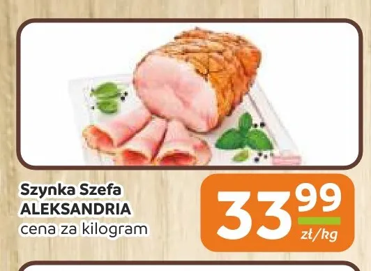 Szynka Szefa Aleksandria promocja w Społem Częstochowa