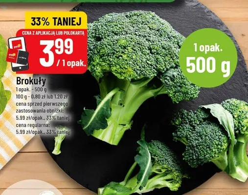 Brokuły POLOmarket promocja w POLOmarket