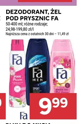 Dezodorant Fa promocja w Stokrotka