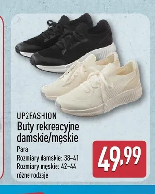 Buty rekreacyjne damskie UP2FASHION promocja w Aldi