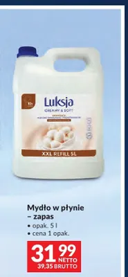 Mydło w płynie zapas Luksja promocja w Makro