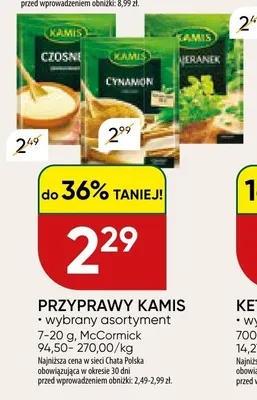 Przyprawy promocja w Chata Polska