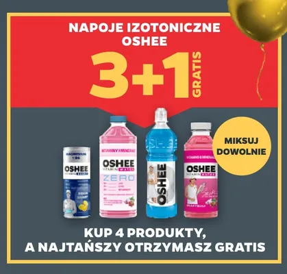 Napój izotoniczny Oshee promocja w Netto