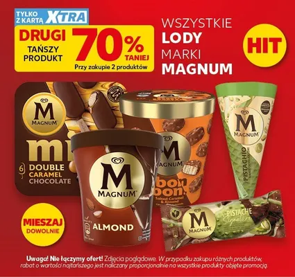 Lody Magnum Pistachio Signature promocja w Kaufland