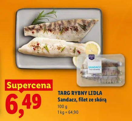 Sum afrykański filet ze skórą promocja w Lidl