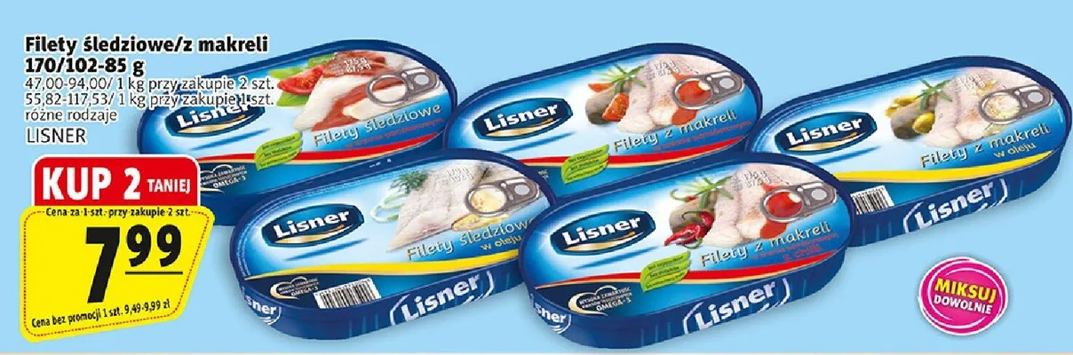Filety śledziowe/z makreli różne rodzaje promocja w Prim Market