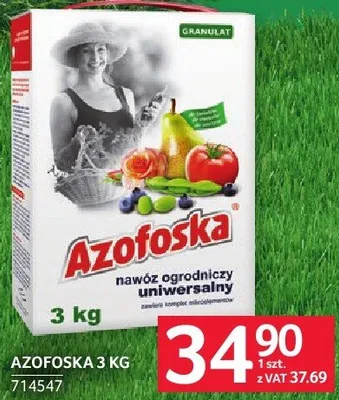 Nawóz ogrodniczy uniwersalny Azofoska 3 kg promocja w Selgros